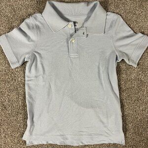 Carter's Light Blue Uniform Polo sz 4t